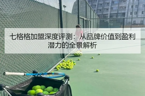 七格格加盟深度评测：从品牌价值到盈利潜力的全景解析（leyu）